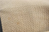 Authentic CHANEL Deauville Line CC Shoulder Tote Bag Canvas Leather Beige J1245