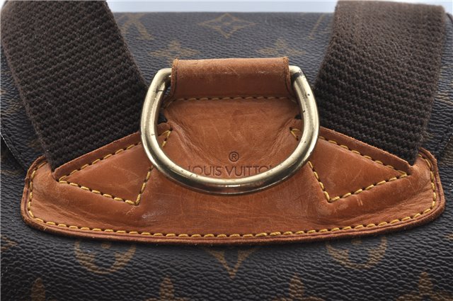 Authentic Louis Vuitton Monogram Montsouris GM Backpack M51135 LV J1246