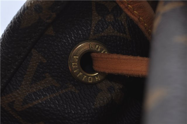 Authentic Louis Vuitton Monogram Montsouris GM Backpack M51135 LV J1246