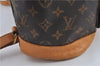 Authentic Louis Vuitton Monogram Montsouris GM Backpack M51135 LV J1246