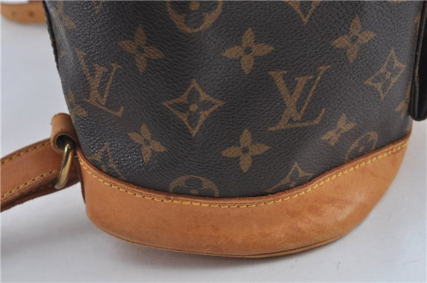 Authentic Louis Vuitton Monogram Montsouris GM Backpack M51135 LV J1246