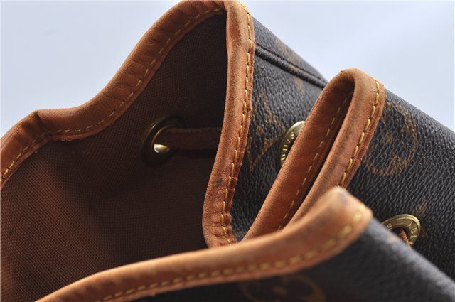 Authentic Louis Vuitton Monogram Montsouris GM Backpack M51135 LV J1246