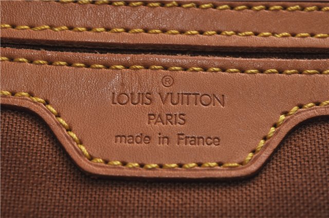 Authentic Louis Vuitton Monogram Montsouris GM Backpack M51135 LV J1246