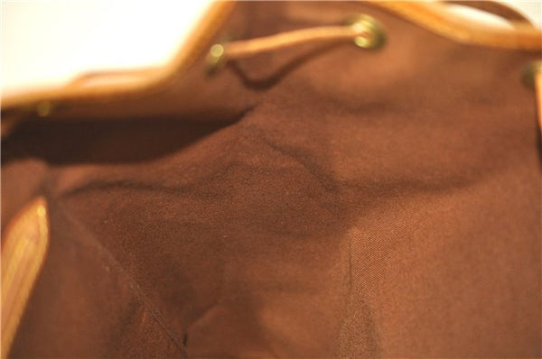 Authentic Louis Vuitton Monogram Montsouris GM Backpack M51135 LV J1246