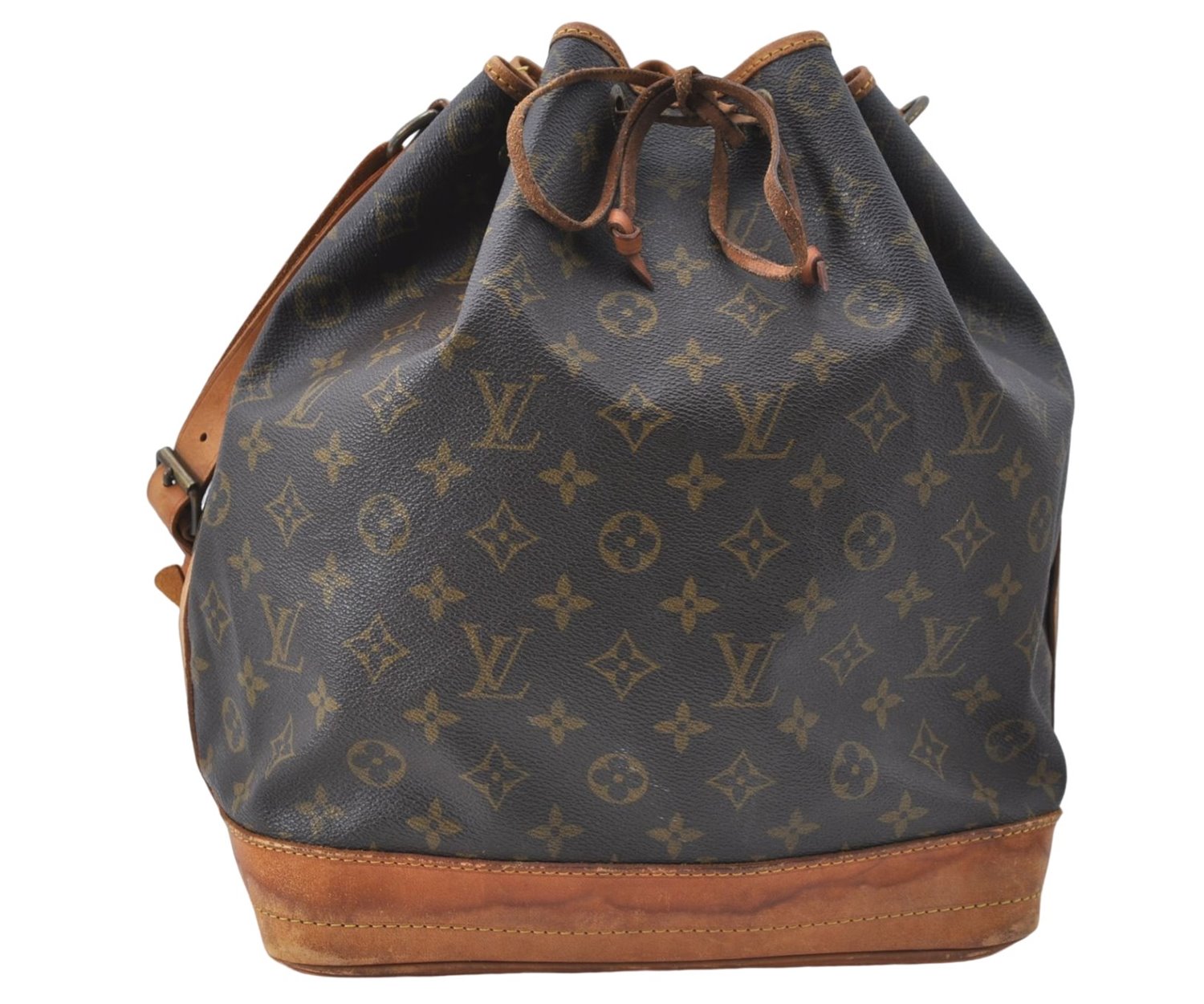 Authentic Louis Vuitton Monogram Noe Shoulder Bag M42224 LV J1248