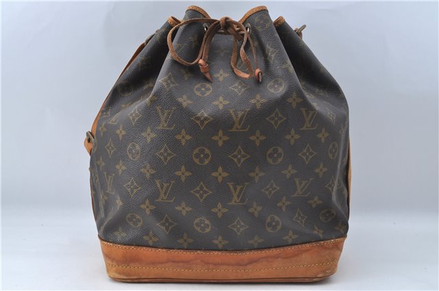 Authentic Louis Vuitton Monogram Noe Shoulder Bag M42224 LV J1248