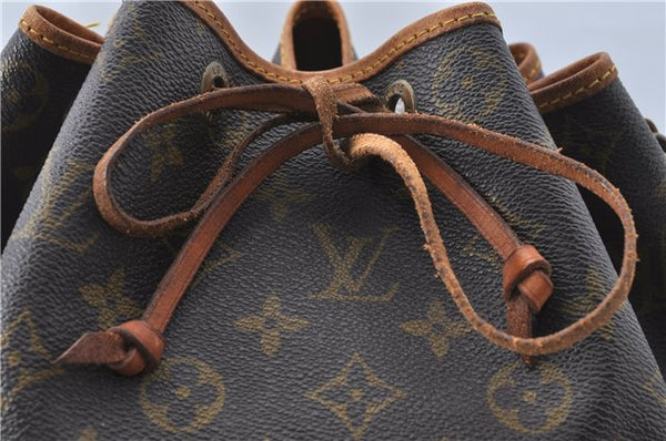 Authentic Louis Vuitton Monogram Noe Shoulder Bag M42224 LV J1248