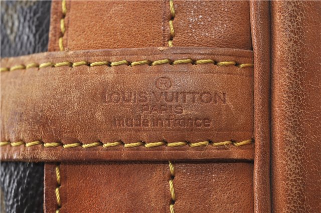 Authentic Louis Vuitton Monogram Noe Shoulder Bag M42224 LV J1248