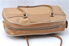 Authentic PRADA Leather Shoulder Hand Bag Purse Light Brown J1251
