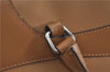 Authentic PRADA Leather Shoulder Hand Bag Purse Light Brown J1251