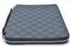 Auth Louis Vuitton Damier Graphite iPad Essential Tablet Case N63034 LV J1252