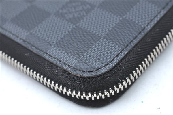 Auth Louis Vuitton Damier Graphite iPad Essential Tablet Case N63034 LV J1252