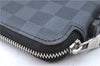 Auth Louis Vuitton Damier Graphite iPad Essential Tablet Case N63034 LV J1252