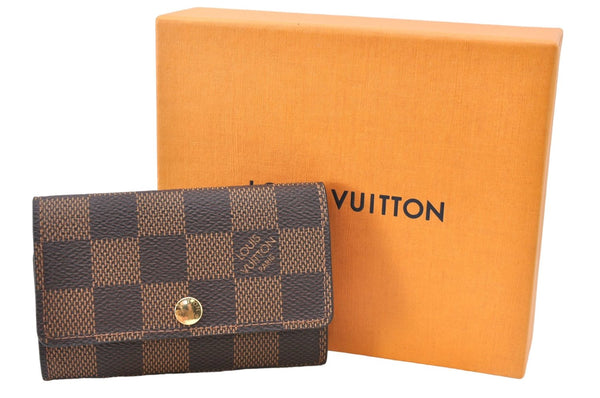 Authentic Louis Vuitton Damier Multicles 6 Key Case Holder N62630 LV Box J1255