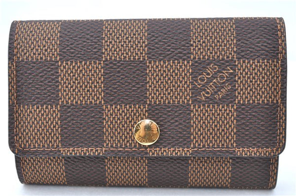 Authentic Louis Vuitton Damier Multicles 6 Key Case Holder N62630 LV Box J1255