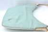 Authentic GUCCI Shoulder Hand Bag GG Canvas Leather 0050813 Light Blue J1260