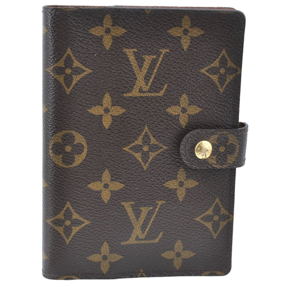 Authentic Louis Vuitton Monogram Agenda PM Day Planner Cover R20005 LV J1261