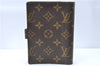 Authentic Louis Vuitton Monogram Agenda PM Day Planner Cover R20005 LV J1261