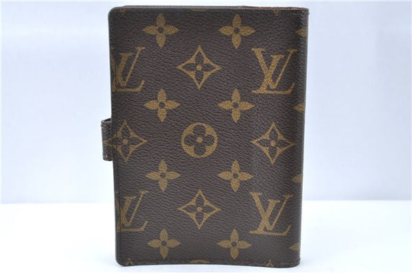 Authentic Louis Vuitton Monogram Agenda PM Day Planner Cover R20005 LV J1261