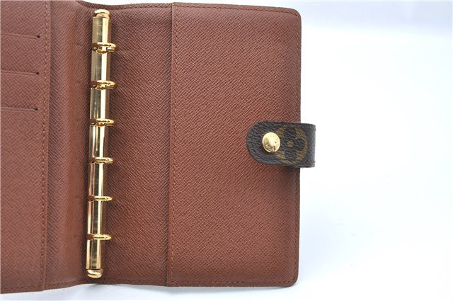 Authentic Louis Vuitton Monogram Agenda PM Day Planner Cover R20005 LV J1261