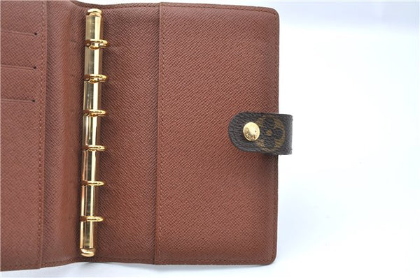 Authentic Louis Vuitton Monogram Agenda PM Day Planner Cover R20005 LV J1261