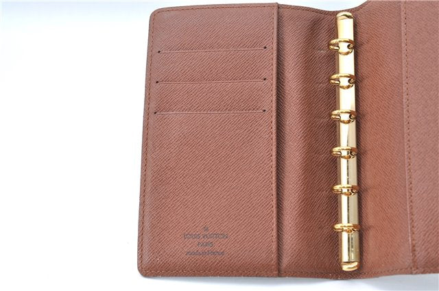 Authentic Louis Vuitton Monogram Agenda PM Day Planner Cover R20005 LV J1261