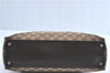 Authentic GUCCI Eclipse Shoulder Tote Bag GG Canvas Leather 120837 Brown J1262