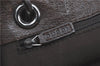 Authentic GUCCI Eclipse Shoulder Tote Bag GG Canvas Leather 120837 Brown J1262