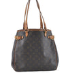 Authentic Louis Vuitton Monogram Batignolles Vertical Tote Bag M51153 LV J1264