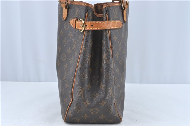 Authentic Louis Vuitton Monogram Batignolles Vertical Tote Bag M51153 LV J1264