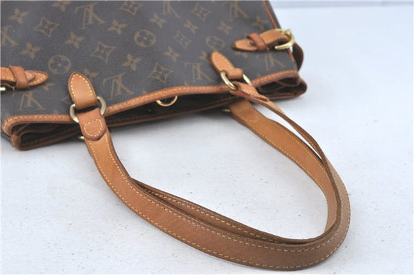 Authentic Louis Vuitton Monogram Batignolles Vertical Tote Bag M51153 LV J1264
