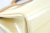 Authentic Louis Vuitton Vernis Roxbury Drive 2Way Hand Bag Ivory M91374 LV J1267