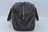 Authentic BALENCIAGA The Matelasse Hand Boston Bag Leather 168031 Black J1269