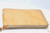 Auth Louis Vuitton Vernis Lexington Hand Bag Pouch Yellow M91058 LV Junk J1270