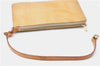 Auth Louis Vuitton Vernis Lexington Hand Bag Pouch Yellow M91058 LV Junk J1270