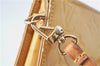 Auth Louis Vuitton Vernis Lexington Hand Bag Pouch Yellow M91058 LV Junk J1270