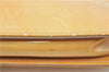 Auth Louis Vuitton Vernis Lexington Hand Bag Pouch Yellow M91058 LV Junk J1270