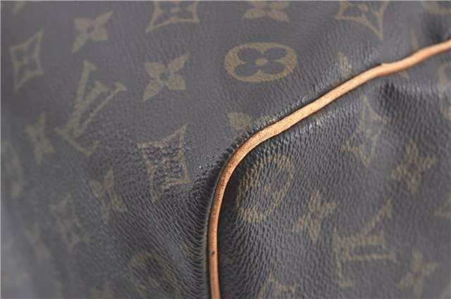 Authentic Louis Vuitton Monogram Speedy 35 Hand Boston Bag M41524 LV J1274