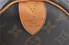 Authentic Louis Vuitton Monogram Speedy 35 Hand Boston Bag M41524 LV J1274