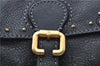 Authentic Chloe Paddington Leather Shoulder Hand Bag Purse Black J1275