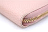 Authentic GUCCI Long Wallet Purse Leather 456117 Light Pink J1277