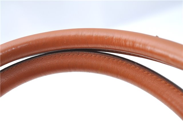 Authentic GUCCI Shoulder Hand Bag Purse Leather Brown J1280