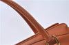 Authentic GUCCI Shoulder Hand Bag Purse Leather Brown J1280