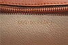 Authentic GUCCI Shoulder Hand Bag Purse Leather Brown J1280