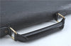 Auth Louis Vuitton Epi Serviette Ambassadeur Black Briefcase M54412 LV J1283