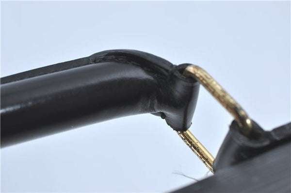 Auth Louis Vuitton Epi Serviette Ambassadeur Black Briefcase M54412 LV J1283