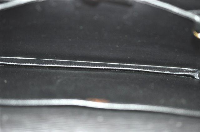 Auth Louis Vuitton Epi Serviette Ambassadeur Black Briefcase M54412 LV J1283