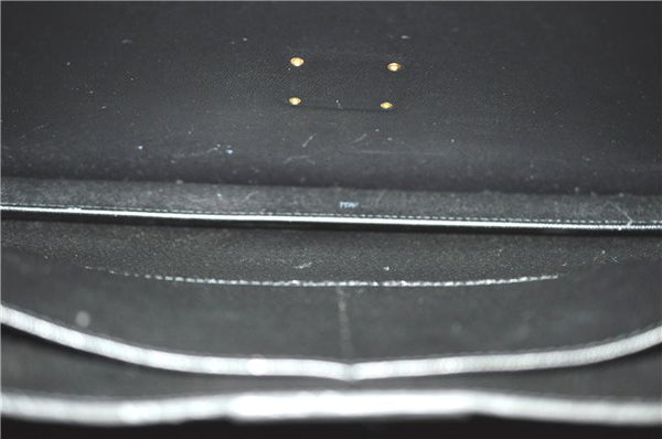 Auth Louis Vuitton Epi Serviette Ambassadeur Black Briefcase M54412 LV J1283