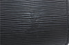 Auth Louis Vuitton Epi Serviette Ambassadeur Black Briefcase M54412 LV J1283