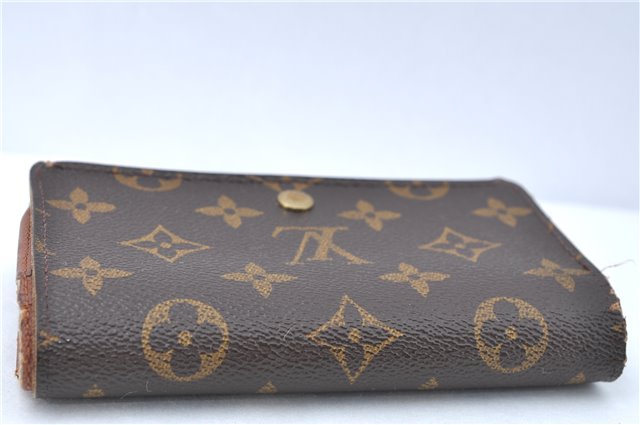 Auth Louis Vuitton Monogram Porte Monnaie Billets Tresor Wallet M61730 LV J1288